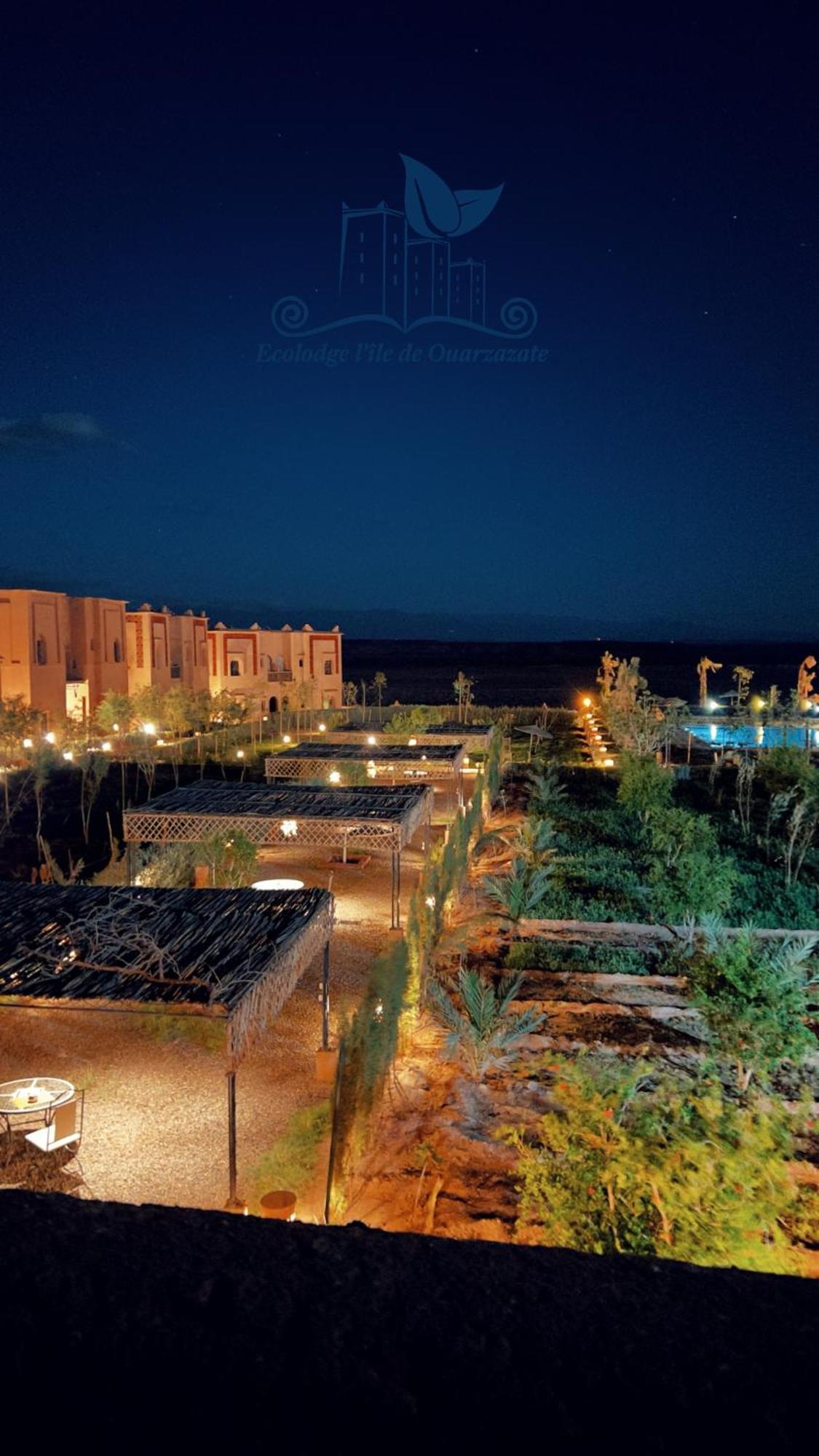 Ecolodge L'Ile De Ouarzazate Tarmigt Exterior foto